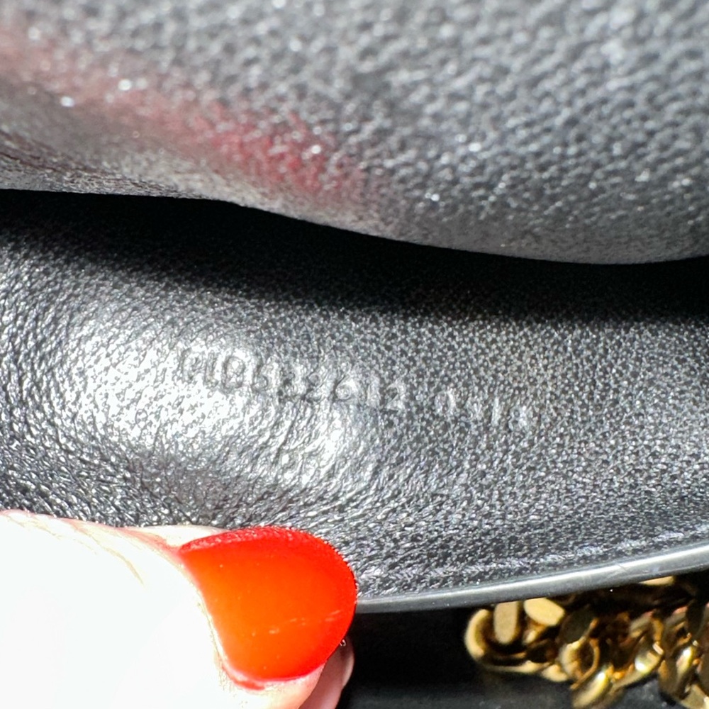 AUTHENTIC YSL VICKY LEATHER CROSSBODY BAG - Picture 9 of 16